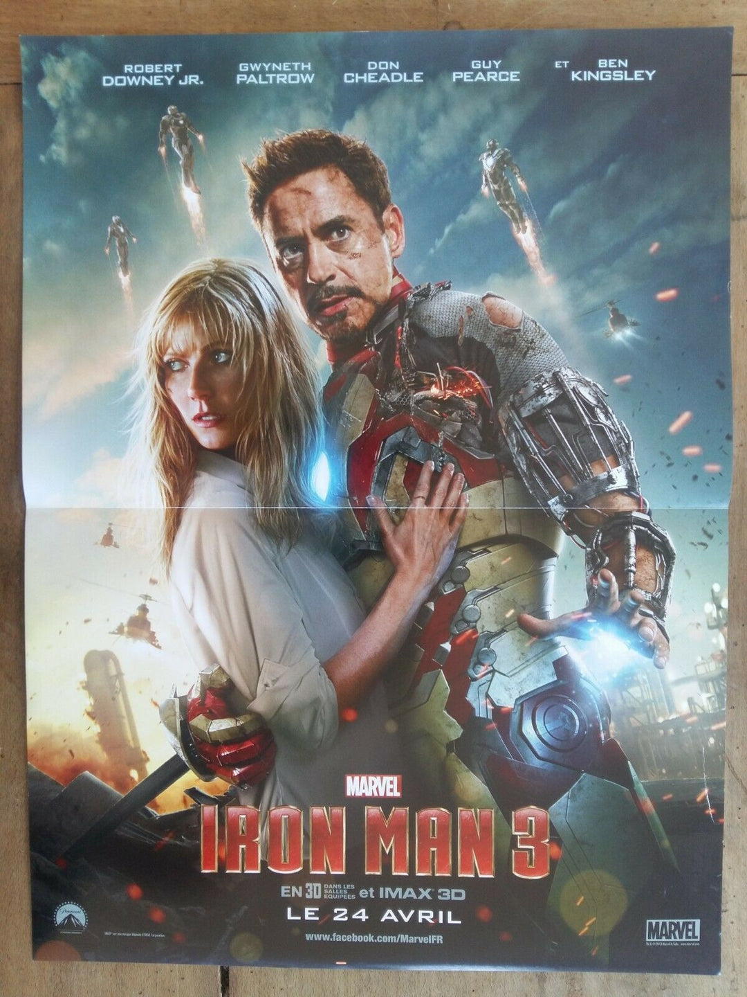 ポスター アイアンマン 3 スーパーヒーローズ マーベル ロバート