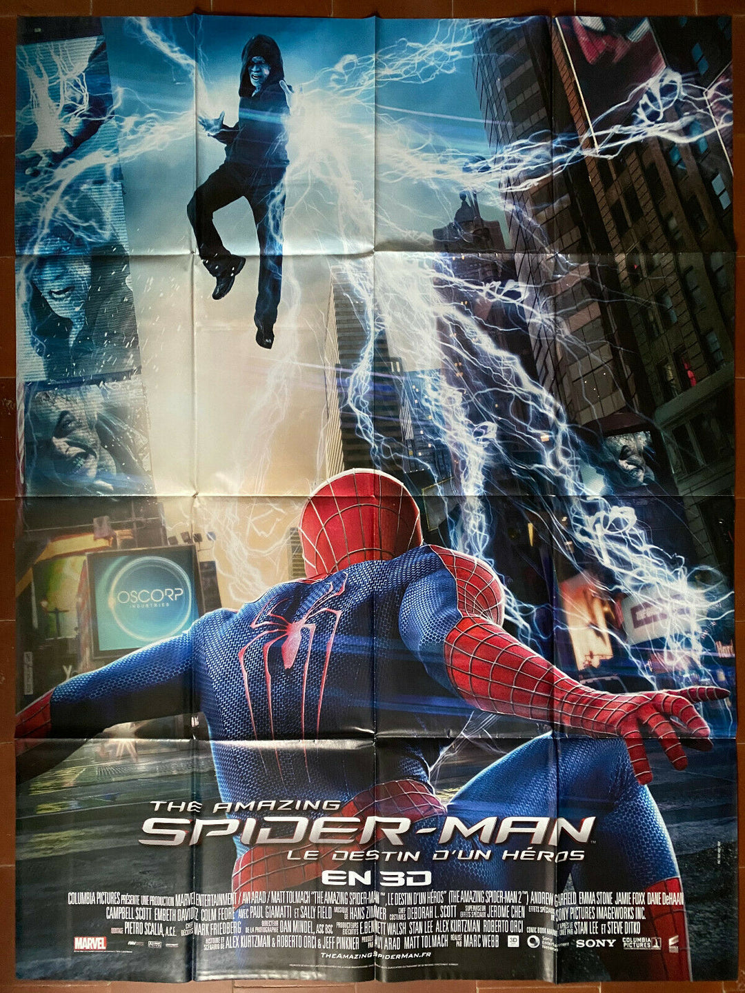 ポスター THE AMAZING SPIDER MAN マーク・ウェッブ アンドリュー