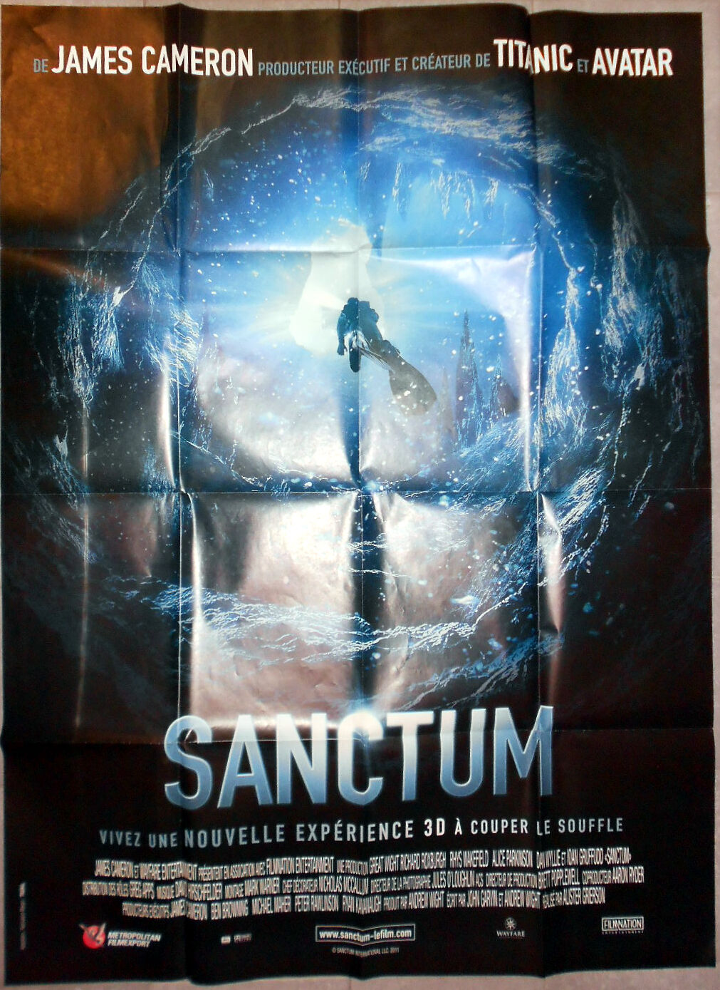 SANCTUM ポスター リス・ウェイクフィールド アリソン・クラッチリー